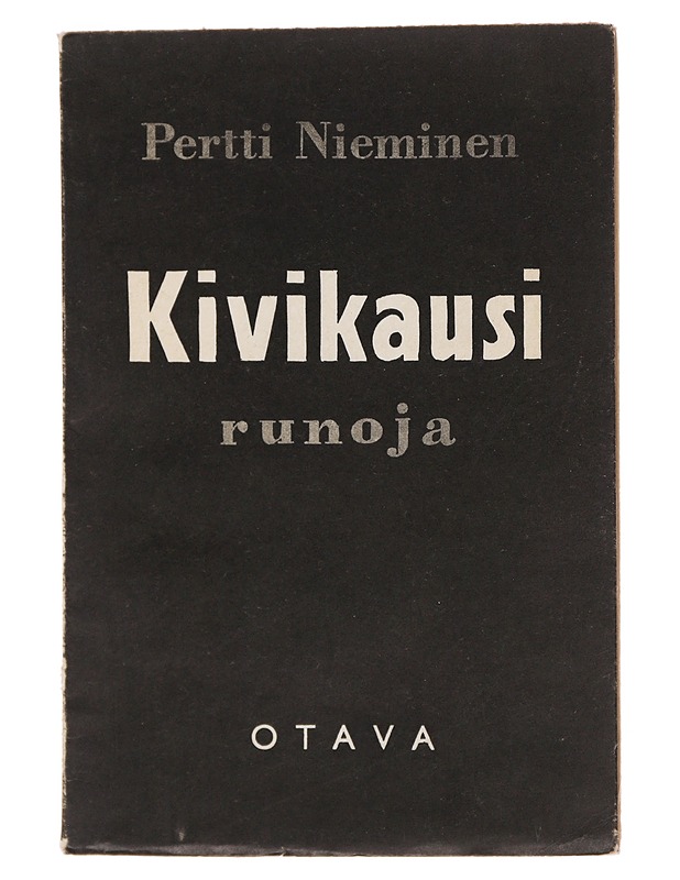 Kivikausi - Nieminen , Pertti  - Runot ja näytelmät - 10105499523 - 0