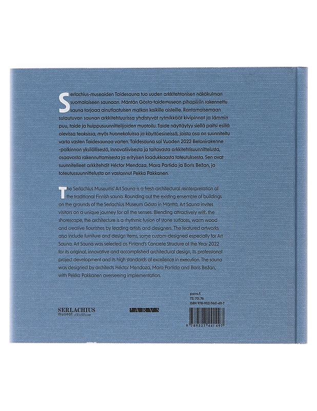 Taidesauna - Pauli Sivonen - Taide- ja kulttuurikirjat - 10105499546 - 1