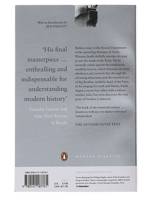 Nineteen eighty-four - George Orwell - Romaanit ja novellit - 10105499555 - 1