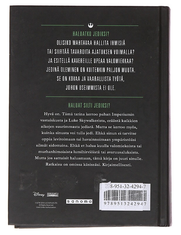 Haluatko jediksi? - Gidwitz, Adam - Fantasia- ja scifi - 10105499577 - 1