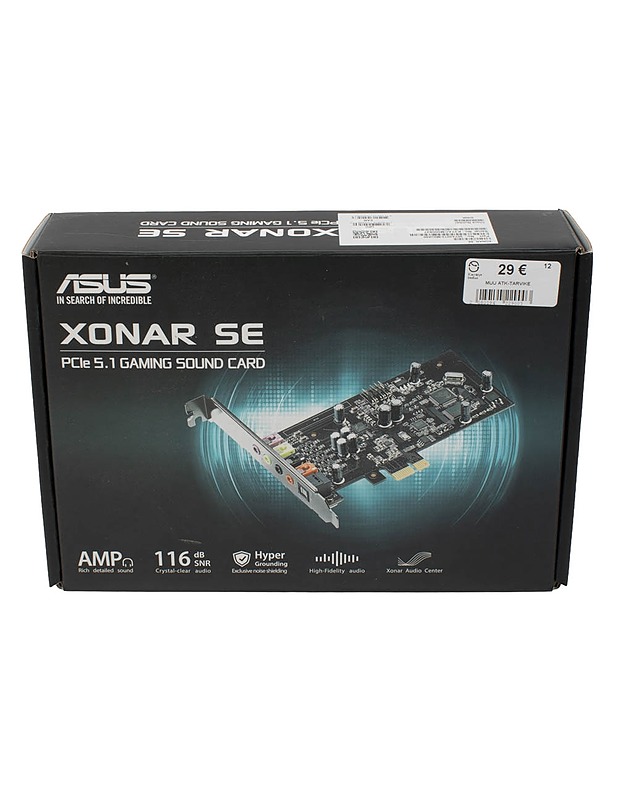 ASUS Xonar SE 5.1 äänikortti - Tietokoneet - 10105499600 - 0