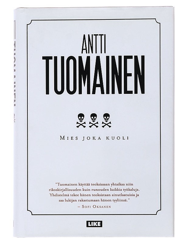 Mies joka kuoli - Antti Tuomainen - Jännitys ja dekkarit - 10105499604 - 0