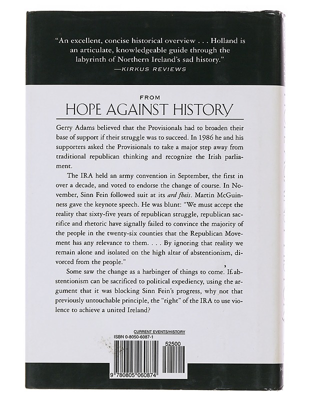 Hope Against History - Jack Holland - Historiakirjat - 10105499610 - 1