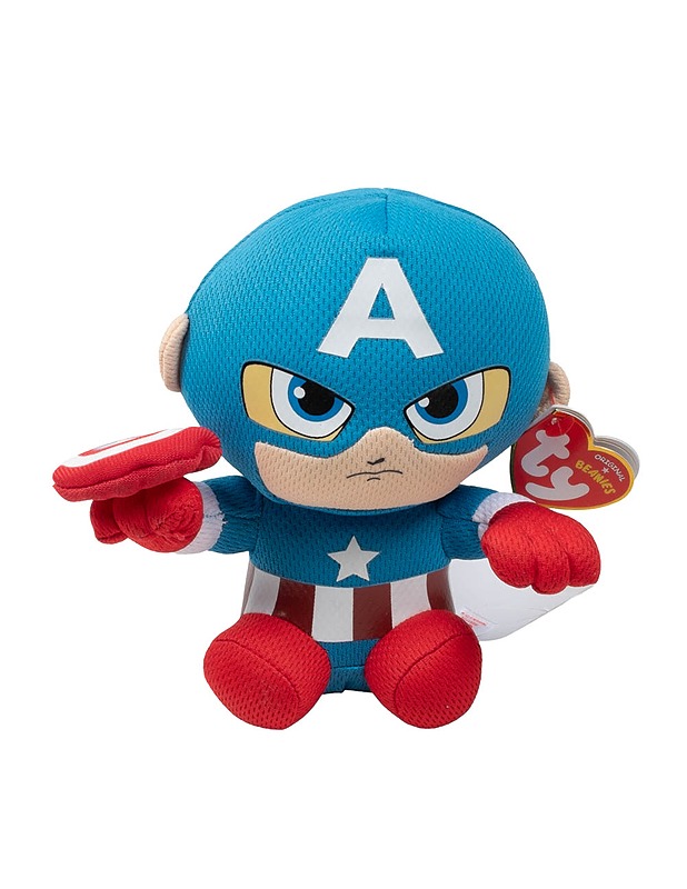 TY Captain America pehmolelu - Lasten lelut - 10105499619 - 0