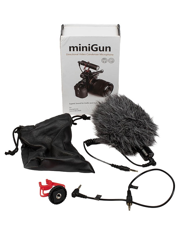 HRIDZ miniGun MG1 kondensaattorimikrofoni - Muut urheiluvälineet ja vapaa-aika - 10105499637 - 0