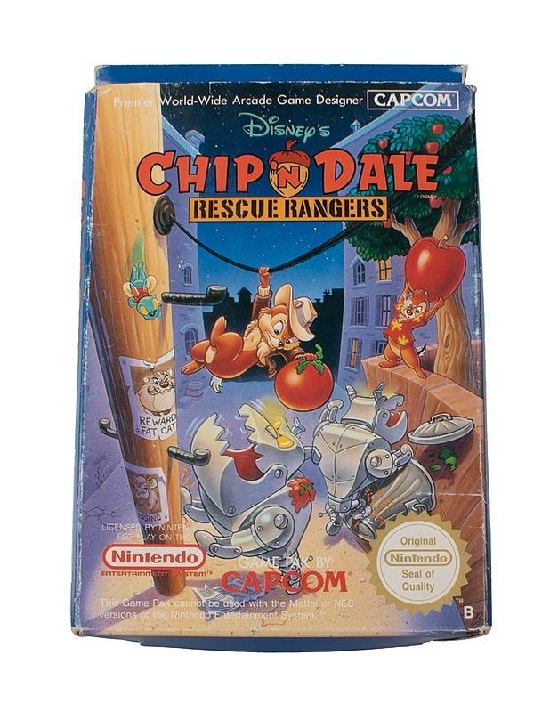 NES CAPCOM Chip 'n Dale Rescue Rangers konsolipeli - Konsolit ja konsolipelit - 10105499643 - 1