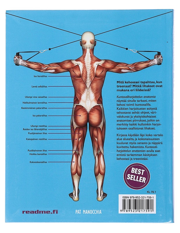 Kuntosaliharjoittelun anatomia : valmentajan syvälliset treeniohjeet - Manocchia, Pat - Tietokirjat ja oppaat - 10105499659 - 1