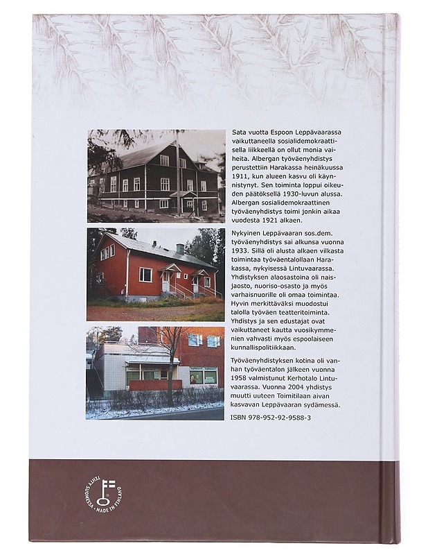 Se alkoi Harakassa : sata vuotta sosialidemokratiaa Leppävaarassa - Tero Tuomisto - Historiakirjat - 10105499670 - 1