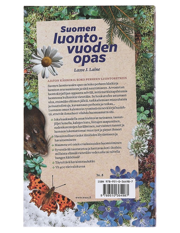 Suomen luontovuoden opas - Lasse J. Laine - Tietokirjat ja oppaat - 10105499674 - 1