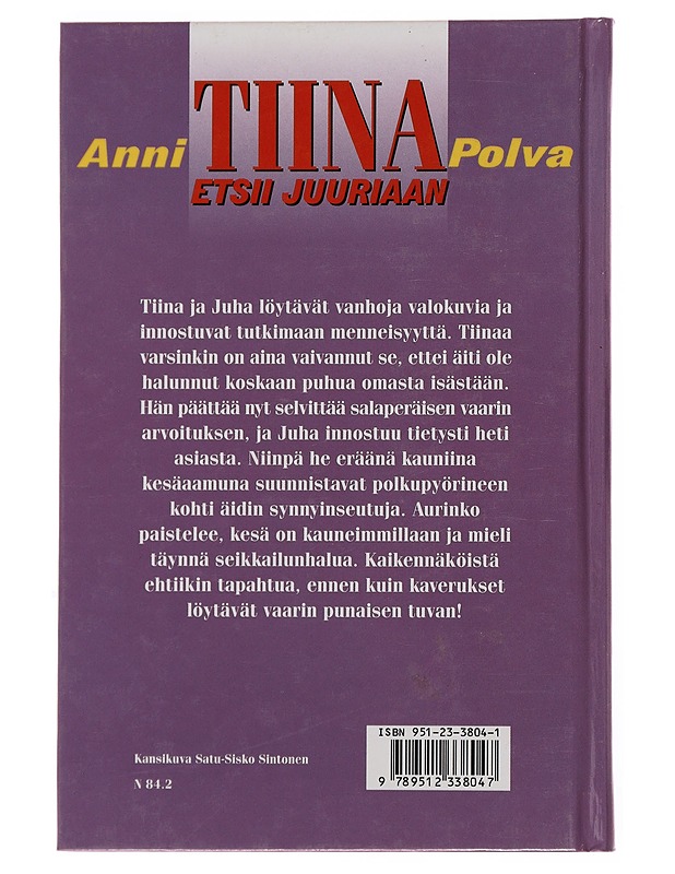 Tiina etsii juuriaan - Anni Polva - Nuorten kirjat - 10105499671 - 1