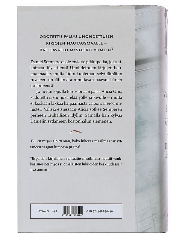 Henkien labyrintti - Ruiz Zafón, Carlos - Romaanit ja novellit - 10105499679 - 1