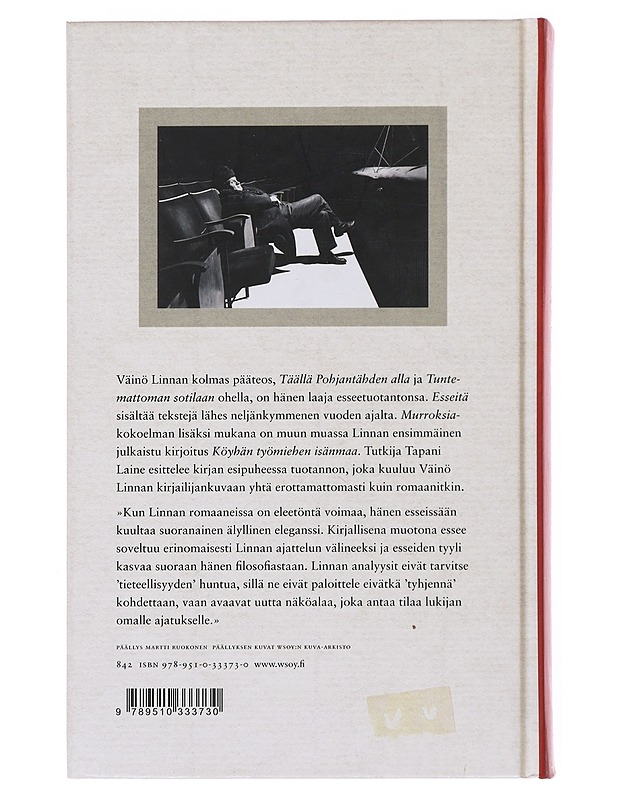 Esseitä - Linna Väinö - Elämäkerrat ja muistelmat - 10105499692 - 1