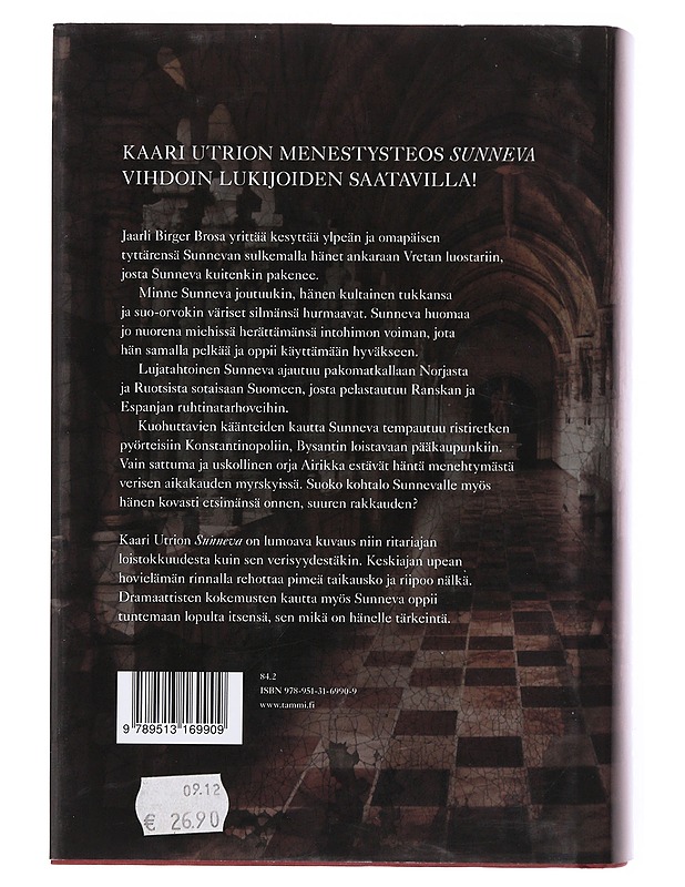 Sunneva - Kaari Utrio - Romaanit ja novellit - 10105499739 - 1