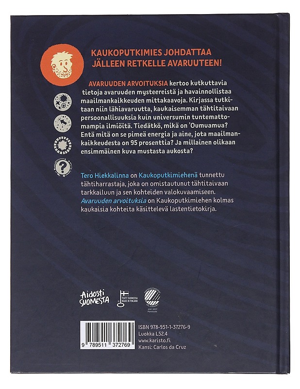 Avaruuden arvoituksia - Hiekkalinna, Tero - Lastenkirjat - 10105499788 - 1