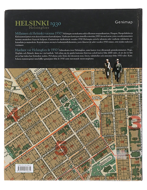 Helsinki 1930 : Helsingin karttakirja = Helsingfors 1930 : Kartbok över Helsingfors - Iltanen, Jussi - Historiakirjat - 10105499812 - 1