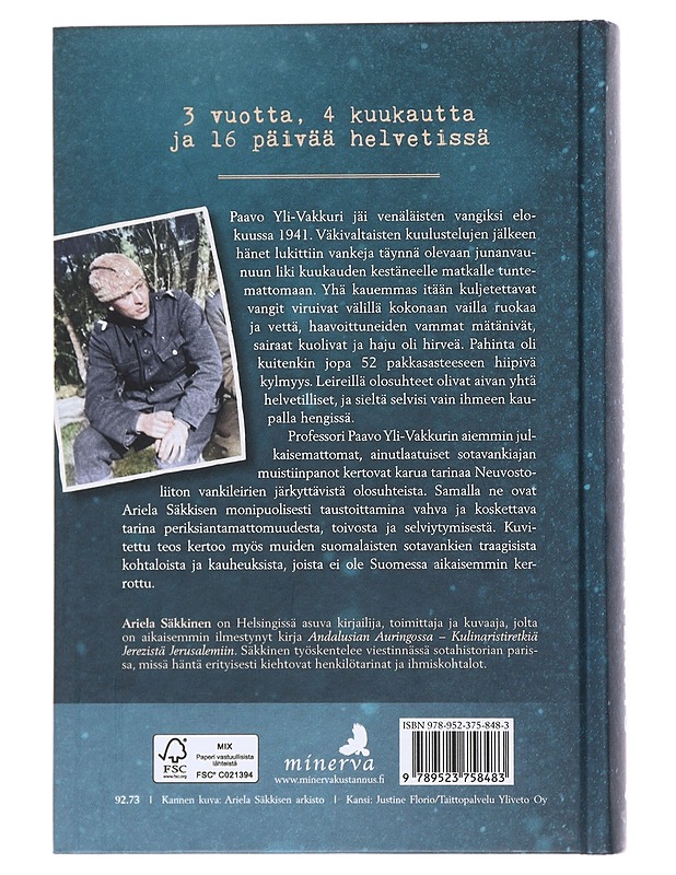 Pahinta oli kylmyys - Ariela Säkkinen - Elämäkerrat ja muistelmat - 10105499815 - 1