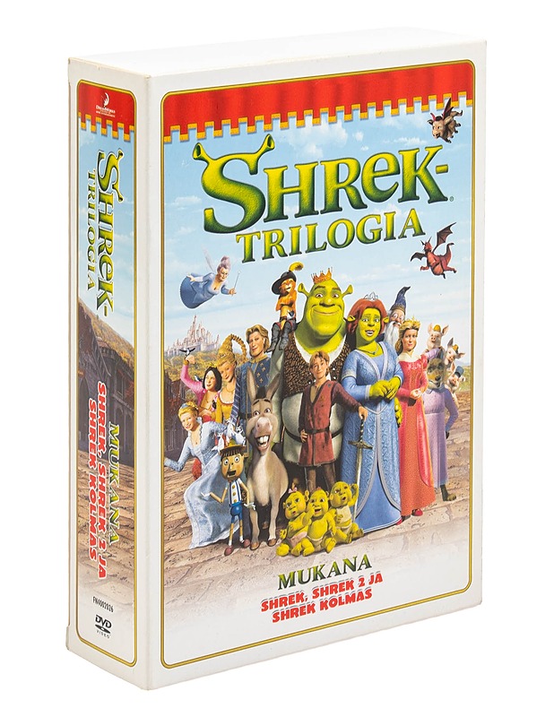 Shrek trilogia - DVD - DVD-elokuvat - 10105499828 - 0
