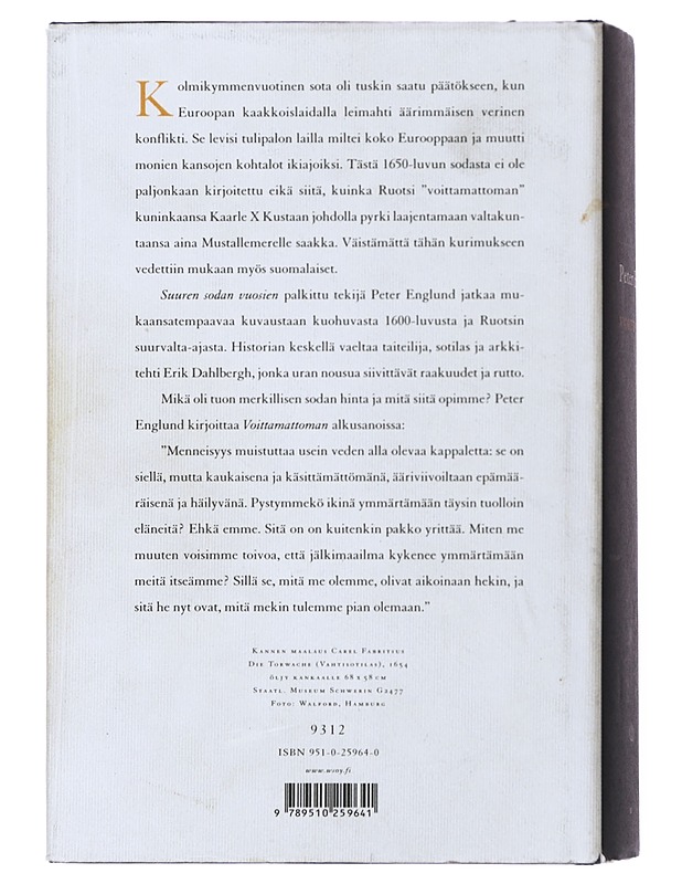 Voittamaton - Englund, Peter - Elämäkerrat ja muistelmat - 10105499838 - 1