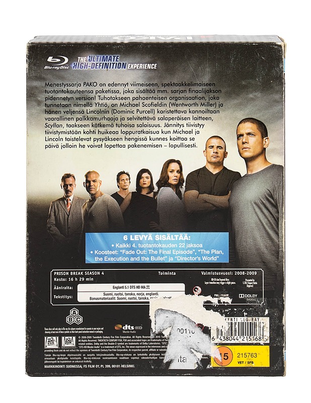 Pako 4. viimeinen tuotantokausi - blu-ray - Blu-ray-levyt - 10105499908 - 1