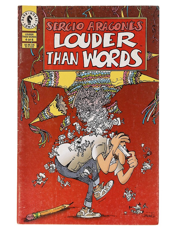 Louder than Words 4 of 6 Oct 1997 - Aragonés , Sergio - Sarjakuvat - 10105499928 - 0