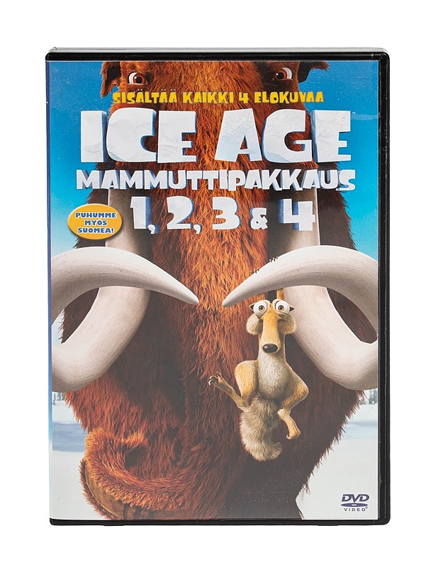 Ice Age 1-4 : Mammuttipakkaus - DVD - DVD-elokuvat - 10105499932 - 0