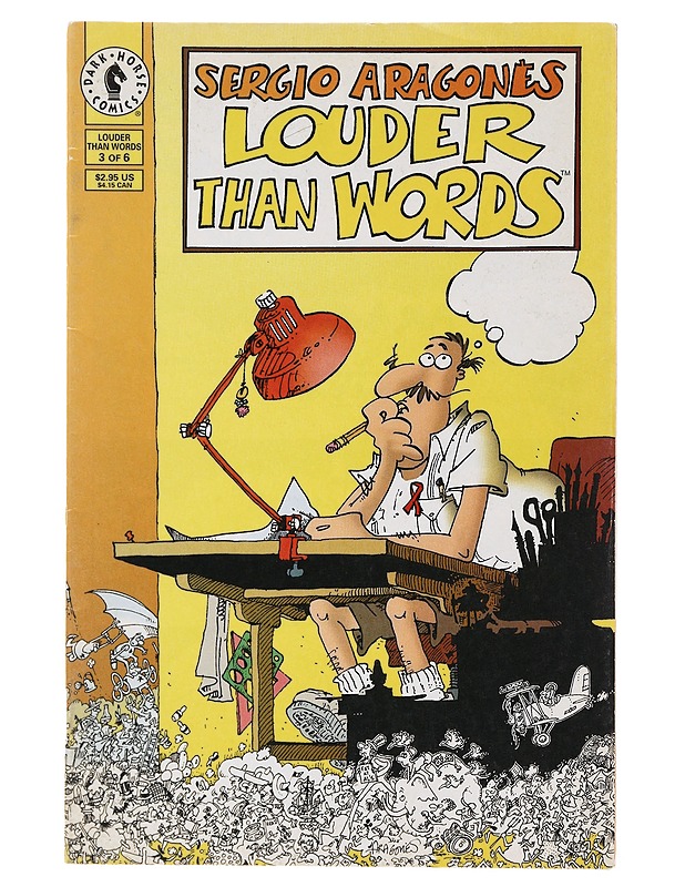 Louder than Words 3 of 6 Sep 1997 - Aragonés , Sergio - Sarjakuvat - 10105499935 - 0