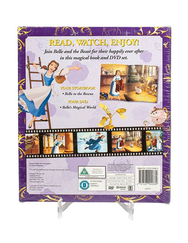 Beauty and the Beast : Belle's Magical World - DVD + storybook - DVD-elokuvat - 10105499958 - 1