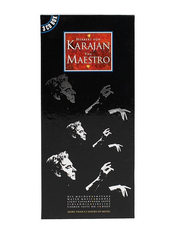 Herbert von Karajan - the Maestro - CD - CD-levyt - 10105499968 - 0