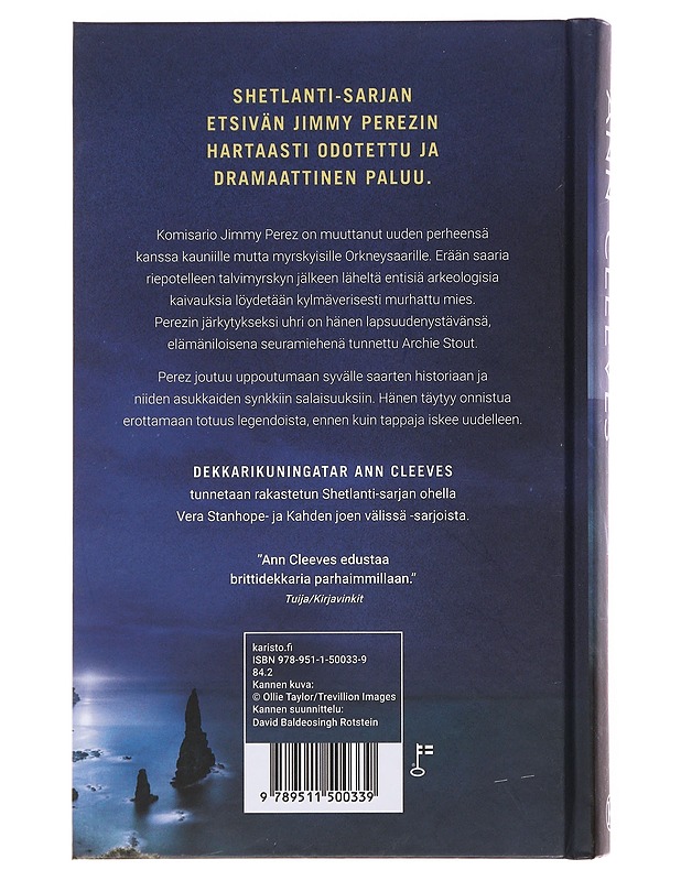 Kiven varjo - Cleeves, Ann - Jännitys ja dekkarit - 10105500007 - 1