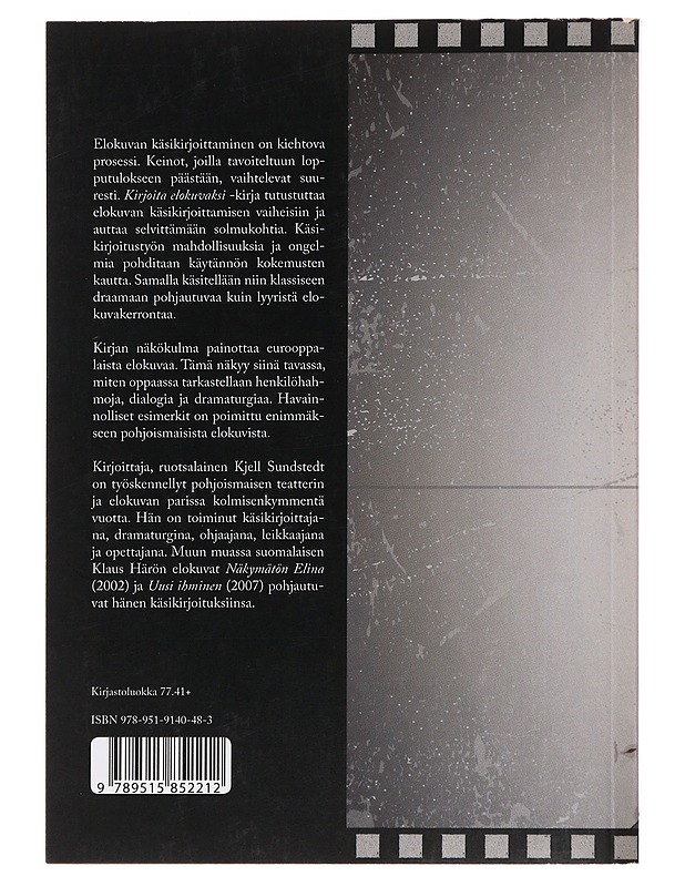 Kirjoita elokuvaksi - Sundstedt, Kjell - Tietokirjat ja oppaat - 10105500075 - 1