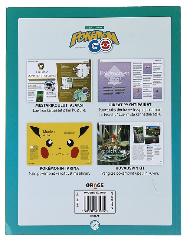 Pokémon Go : pelaajan opas - Lucas, Daniella - Tietokirjat ja oppaat - 10105500077 - 1