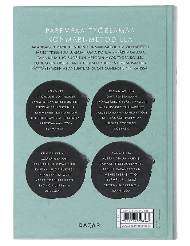 KonMari : työnilon löytämisen taika - Kondo, Marie - Tietokirjat ja oppaat - 10105500110 - 1