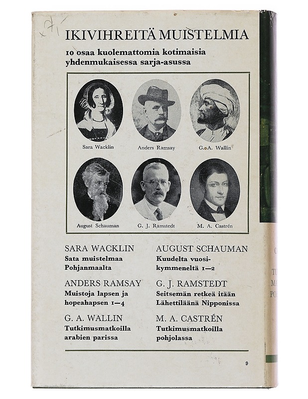 Tutkimusmatkoilla Pohjolassa - M. A. Castrén - Tietokirjat ja oppaat - 10105500126 - 1