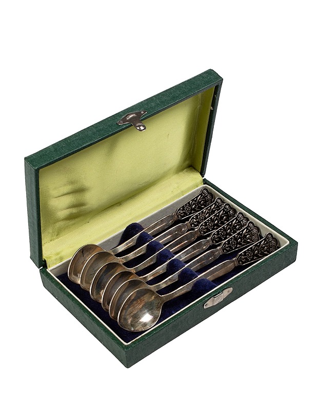 Kukka kahvilusikat, 6 kpl - Aterimet - 10105500175 - 0