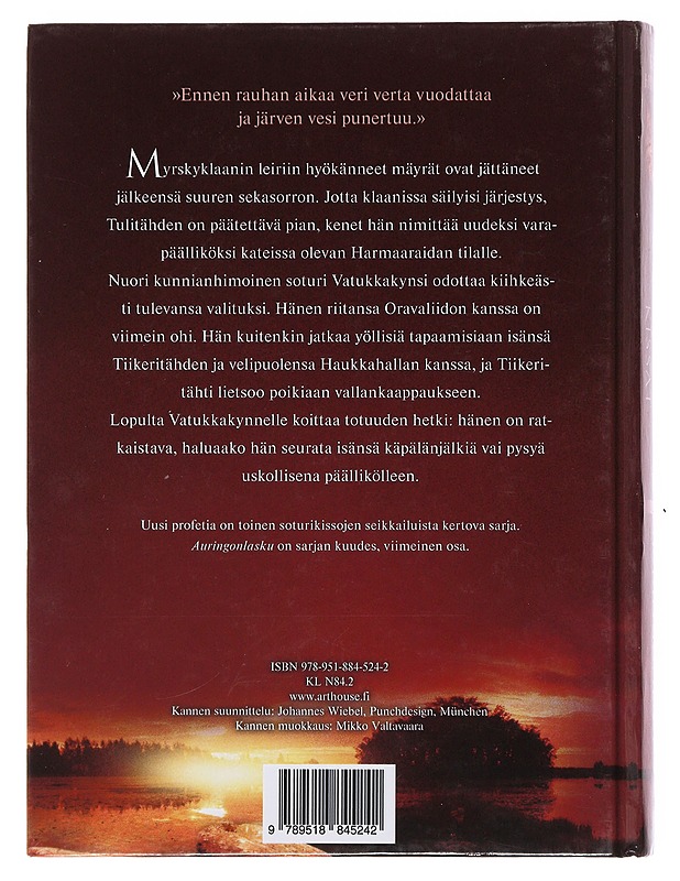 Auringonlasku - Hunter, Erin - Fantasia- ja scifi - 10105500191 - 1