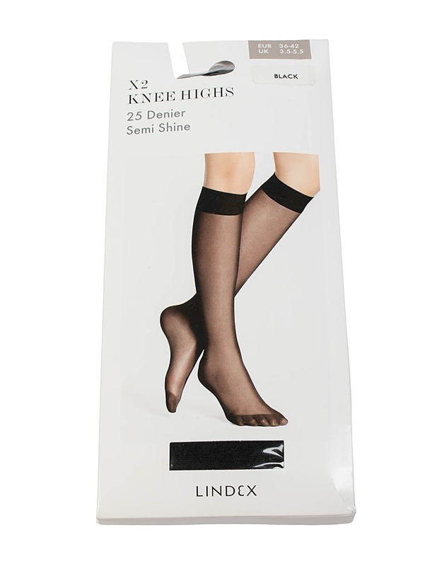 LINDEX 25 den polvisukat, 36-42 - Asusteet - 10105500199 - 0