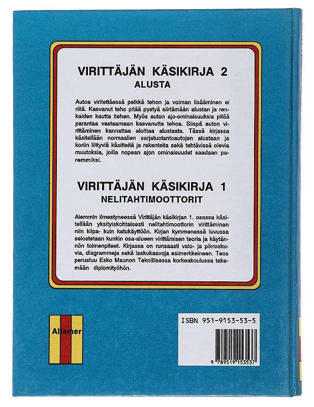 Virittäjän käsikirja : 2, Alusta - Mauno, Esko - Harrastekirjat - 10105500232 - 1
