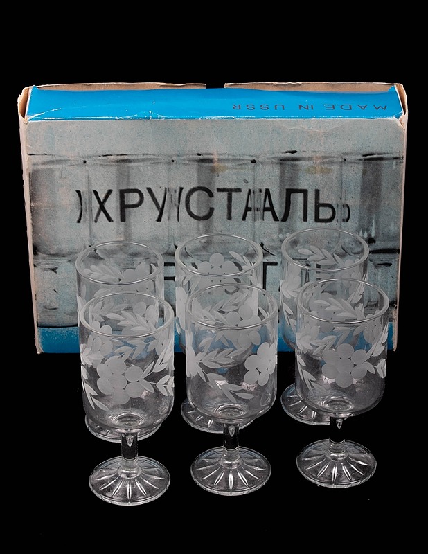 Kristallilasit, 6 kpl - Lasit - 10105500255 - 0