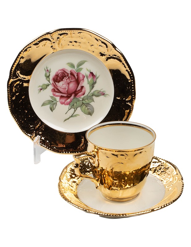 GLORIA kahviastiasto, 18 osaa - Lautaset ja kulhot - 10105500292 - 1