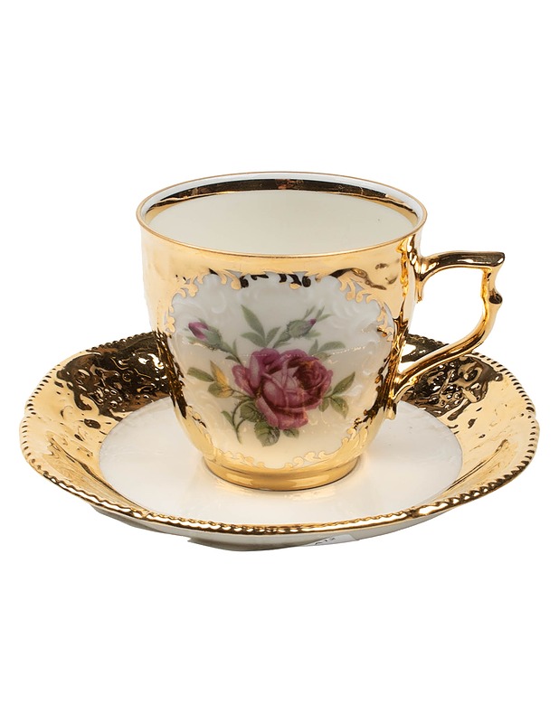 GLORIA kahviastiasto, 18 osaa - Lautaset ja kulhot - 10105500292 - 2