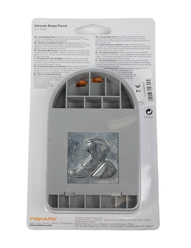 FISKARS Intricate Shape Punch "&" kuvioleikkuri - Askartelu - 10105500356 - 1