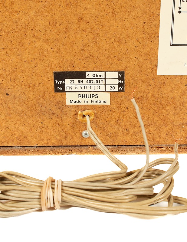 PHILIPS 22 RH 402 01T -kaiuttimet  - Audio - 10105500382 - 2