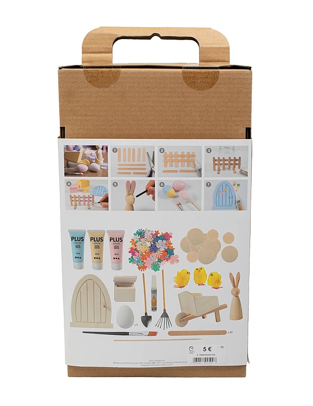 CREATIV COMPANY Easter Bunny door askartelusetti - Askartelu - 10105500425 - 1