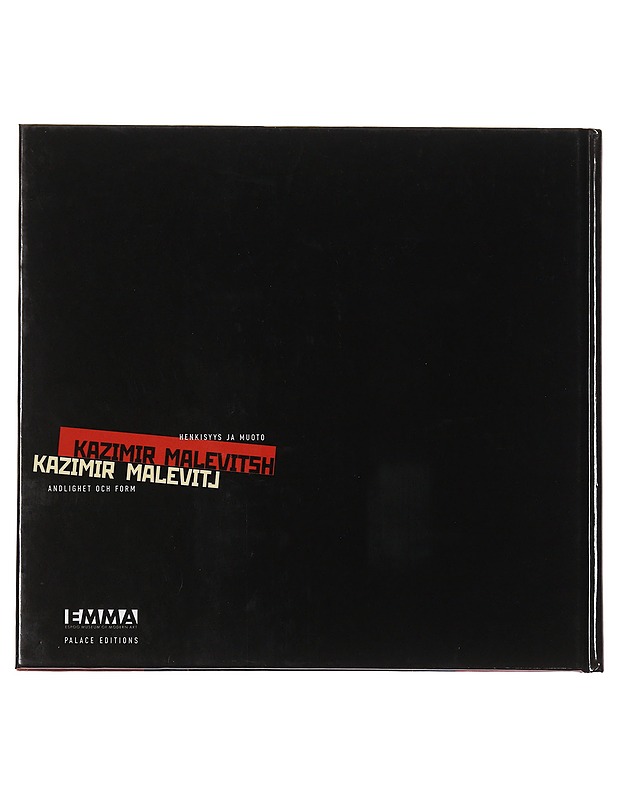 Henkisyys ja muoto - Kazimir Malevitsh - Taide- ja kulttuurikirjat - 10105500457 - 1