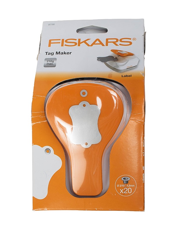 FISKARS Tag Maker kuvioleikkuri - Askartelu - 10105500443 - 0