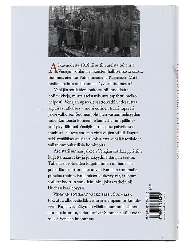 Venäjän sotilaat valkoisessa Suomessa - Muilu, Heikki - Historiakirjat - 10105500452 - 1