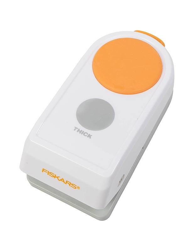 FISKARS Thick kuvioleikkuri, ympyrä - Askartelu - 10105500454 - 0