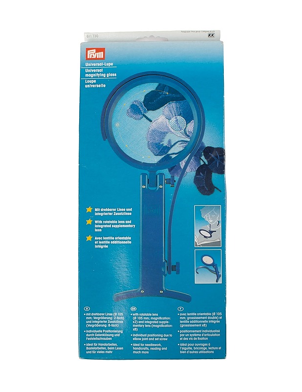 PRYM suurennuslasi niskapidikkeellä - Käsityö - 10105500467 - 0