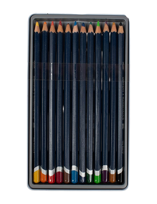 DERWENT Watercolor 12 akvarellipuuvärikynät - Askartelu - 10105500471 - 1