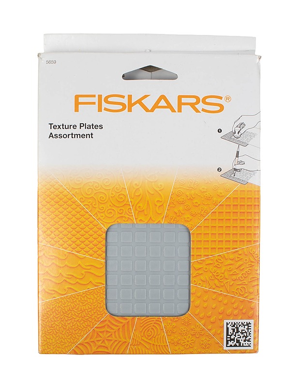 FISKARS kohokuviointilevyt, 12 kuviota - Askartelu - 10105500479 - 0